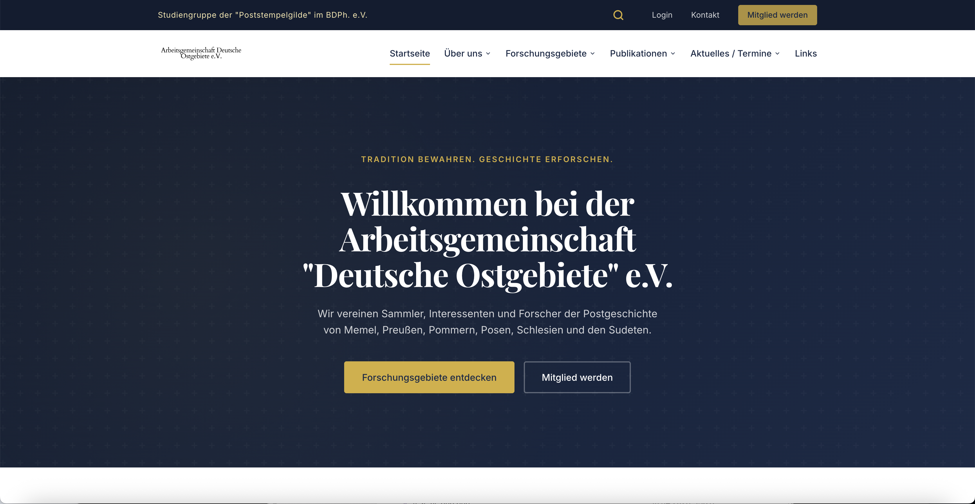 ArGe Ost neue Website