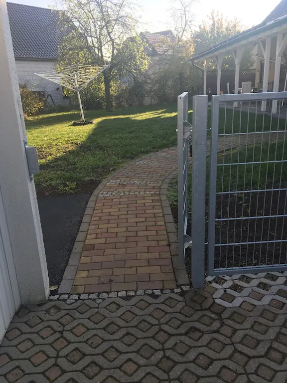 Garten mit Sitzplatz